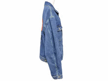 Load image into Gallery viewer, 22SS KENZO ケンゾー ボケフラワーデニムトラッカージャケット NIGO FC55DV301CEI メンズ サイズL 美品 N40053