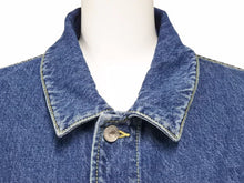 Load image into Gallery viewer, 22SS KENZO ケンゾー ボケフラワーデニムトラッカージャケット NIGO FC55DV301CEI メンズ サイズL 美品 N40053