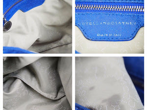 STELLA McCARTNEY ショルダーバッグ ミニバッグ クロスボディバッグ ファラベラ 581238 W9132 ブルー 中古 40059