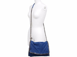STELLA McCARTNEY ショルダーバッグ ミニバッグ クロスボディバッグ ファラベラ 581238 W9132 ブルー 中古 40059