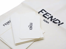 画像をギャラリービューアに読み込む, FENDI フェンディ ストラップユー ショルダーストラップ カードポケット付き ベージュ ネイビー ユニセックス 美品 N40094