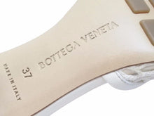 画像をギャラリービューアに読み込む, 定価12万 BOTTEGAVENETA ボッテガヴェネタ トワールストレッチ サンダル ホワイト 651388VBSD39213 レディース サイズ37 N40096