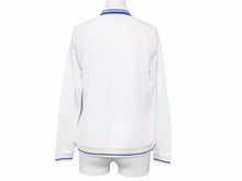 Load image into Gallery viewer, Christian Dior クリスチャンディオール ポロシャツ ロゴ パリス ヴィンテージ ホワイト ブルー 中古 40105