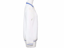 Load image into Gallery viewer, Christian Dior クリスチャンディオール ポロシャツ ロゴ パリス ヴィンテージ ホワイト ブルー 中古 40105