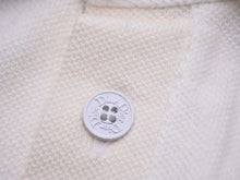 Load image into Gallery viewer, Christian Dior クリスチャンディオール ポロシャツ ロゴ パリス ヴィンテージ ホワイト ブルー 中古 40105