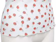 Load image into Gallery viewer, CHANEL シャネル 半袖Tシャツ レーストップス 99S シースルー ココマーク ロゴ 総柄 リンゴ レディース 中古 40106