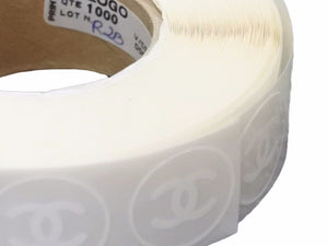 CHANEL シャネル リボンテープ ロール シール ロゴ ステッカー ホワイト ユニセックス 未使用品 40121