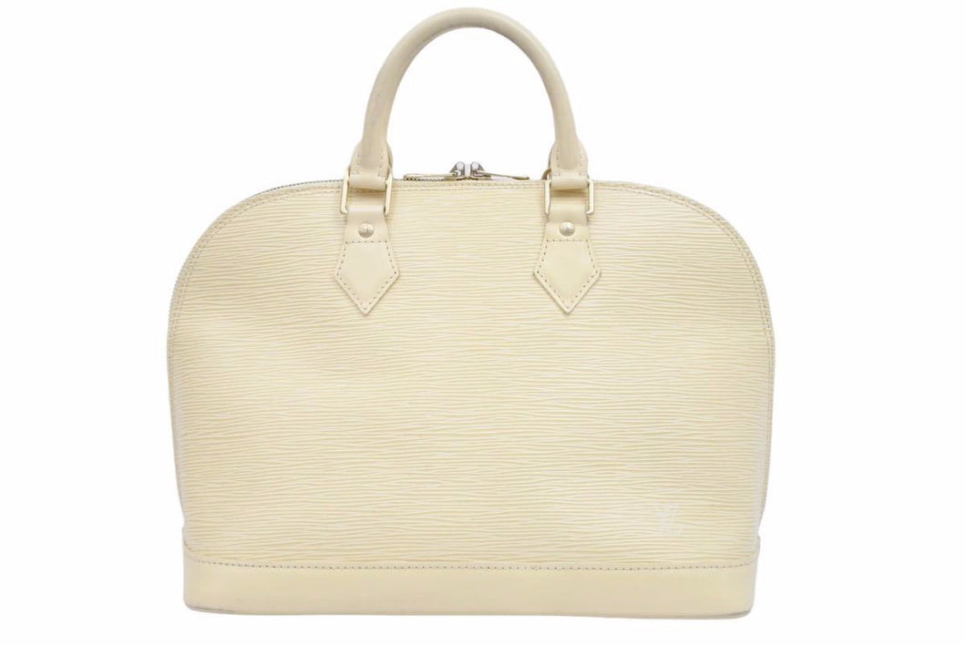 Louis Vuitton ルイヴィトン アルマ エピ ハンドバッグ ヴァニラ M5214A レディース 中古 40172