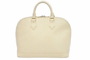 Louis Vuitton ルイヴィトン アルマ エピ ハンドバッグ ヴァニラ M5214A レディース 中古 40172