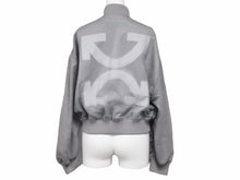 Load image into Gallery viewer, OFF WHITE オフホワイト バッククロスドアロー ナイロンブルゾン メッシュ サイズ36 OWEA156R19A39062 レディース 良好 40196