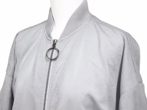 OFF WHITE オフホワイト バッククロスドアロー ナイロンブルゾン メッシュ サイズ36 OWEA156R19A39062 レディース 良好 40196