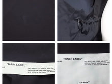 Load image into Gallery viewer, OFF WHITE オフホワイト バックロゴプリントナイロンブルゾン シェルジャケット サイズ38 OWEA156R19A39062 レディース 良好 40197