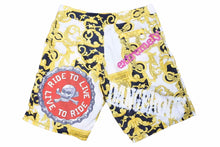 画像をギャラリービューアに読み込む, Versace ヴェルサーチ 水着 海パン プリントスイムパンツ スイムウェア 総柄 サイズ54 XXL メンズ 良好 40203