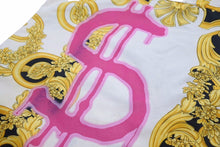 画像をギャラリービューアに読み込む, Versace ヴェルサーチ 水着 海パン プリントスイムパンツ スイムウェア 総柄 サイズ54 XXL メンズ 良好 40203