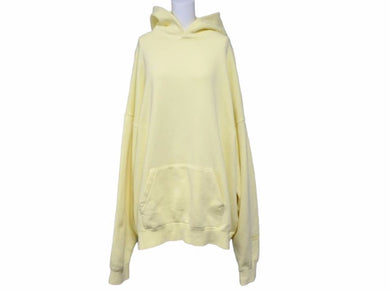 ESSENTIALS FEAR OF GOD Pullover Hoodie エッセンシャルズ パーカー プルオーバー YELLOW イエロー サイズXL メンズ 中古 40209