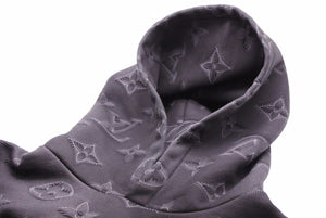 LouisVuitton ルイヴィトン 21SS ヴァージルアブロー 3Dモノグラム 裏起毛プルオーバーパーカー メンズ サイズXL 40229