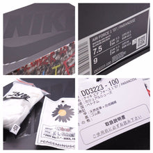 Load image into Gallery viewer, NIKE ナイキ AIR FORCE 1 PARA-NOISE DD3223-100 PEACEMINUSONE パラノイズ ユニセックス サイズ25.5 中古 N40231