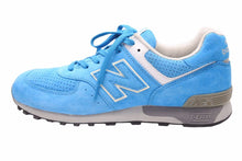 画像をギャラリービューアに読み込む, NEW BALANCE ニューバランス 576 スニーカー ブルー スエード メンズ サイズ29cm 中古 N40246