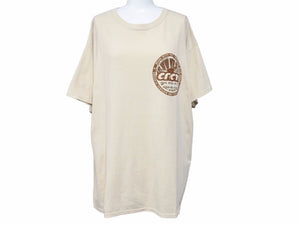 Cactus Jack カクタスジャック 半袖Ｔシャツ Cacti カクティ パフプリント ベージュ ブラウン サイズM 新品同様 40261