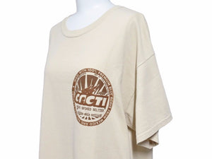 Cactus Jack カクタスジャック 半袖Ｔシャツ Cacti カクティ パフプリント ベージュ ブラウン サイズM 新品同様 40261