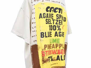 Cactus Jack カクタスジャック 半袖Ｔシャツ Cacti カクティ パフプリント ベージュ ブラウン サイズM 新品同様 40261