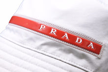 Load image into Gallery viewer, PRADA プラダ 21-22AW リネアロッサ テクニカルファブリック バケットハット ホワイト レディース サイズM 中古 40359