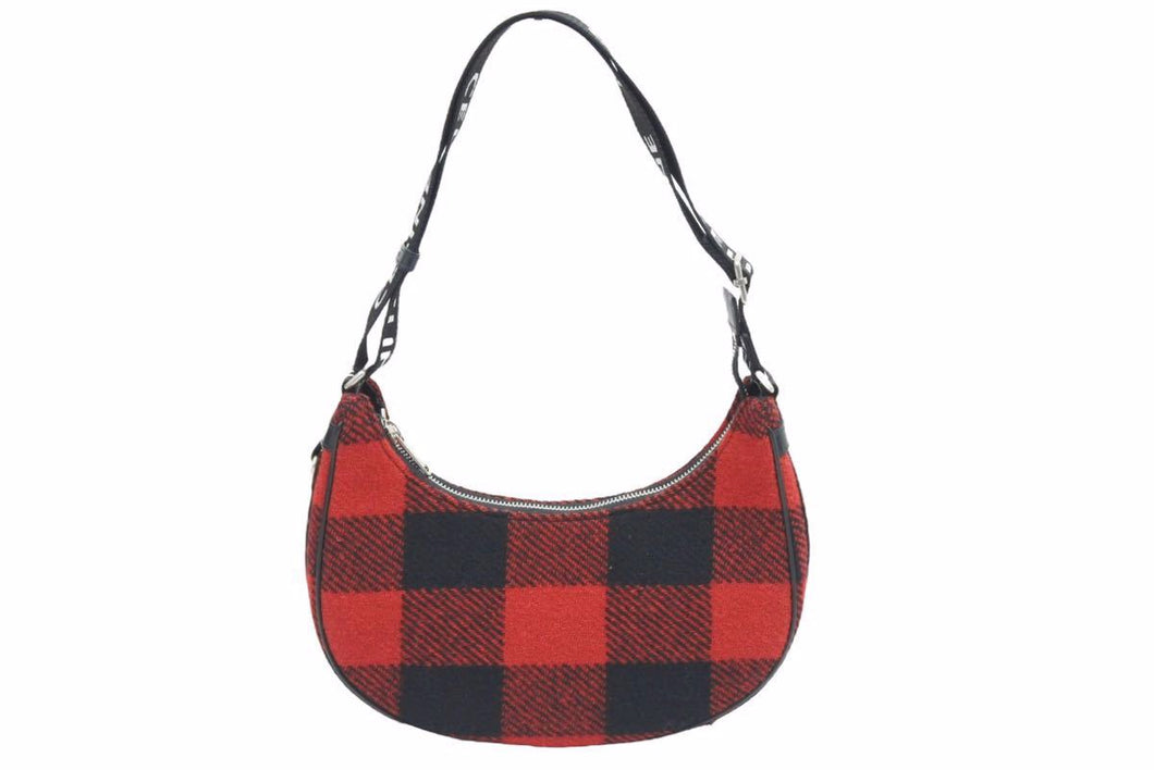 新品同様 CELINE セリーヌ 21AW チェック柄 ミディアム AVA アヴァ バッグ 196962DO2.27NO 40382