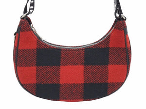 新品同様 CELINE セリーヌ 21AW チェック柄 ミディアム AVA アヴァ バッグ 196962DO2.27NO 40382