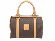 Load image into Gallery viewer, セリーヌ CELINE セリーヌ スピーディ 25cm 2WAY スト付き ハンドバッグ カバン ボストン マカダム ブラウン 極美品 中古 40384
