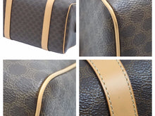 Load image into Gallery viewer, セリーヌ CELINE セリーヌ スピーディ 25cm 2WAY スト付き ハンドバッグ カバン ボストン マカダム ブラウン 極美品 中古 40384