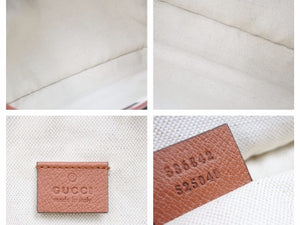 極美品 GUCCI グッチ ウエストポーチ LAエンジェルス コラボ 536842 ベージュ 2way GGキャンバス リュック ユニセックス 40412 正規品