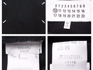Maison Margiela メゾンマルジェラ ステレオタイプ スウェット パーカー S50GU0056 ブラック サイズ48 中古 40419