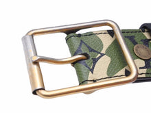 Load image into Gallery viewer, LOUIS VUITTON ルイヴィトン サンチュール モノグラモフラージュ ベルト カモフラ 90サイズ 村上隆 M9646U 美品 中古 40426