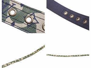 LOUIS VUITTON ルイヴィトン サンチュール モノグラモフラージュ ベルト カモフラ 90サイズ 村上隆 M9646U 美品 中古 40426
