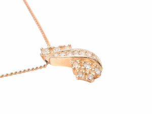 Christian Dior クリスチャンディオール ネックレス ゴールド ラインストーン ヴィンテージ レディース 美品 40474