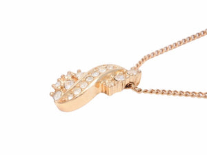Christian Dior クリスチャンディオール ネックレス ゴールド ラインストーン ヴィンテージ レディース 美品 40474