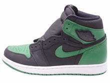 Load image into Gallery viewer, NIKE ナイキ AIR JORDAN 1 RETRO HIGH OG &quot;BLACK/PINEGREEN&quot; ブラック グリーン 27.5cm 555088-030 メンズ 良好 40528