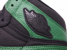 Load image into Gallery viewer, NIKE ナイキ AIR JORDAN 1 RETRO HIGH OG &quot;BLACK/PINEGREEN&quot; ブラック グリーン 27.5cm 555088-030 メンズ 良好 40528