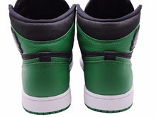 Load image into Gallery viewer, NIKE ナイキ AIR JORDAN 1 RETRO HIGH OG &quot;BLACK/PINEGREEN&quot; ブラック グリーン 27.5cm 555088-030 メンズ 良好 40528
