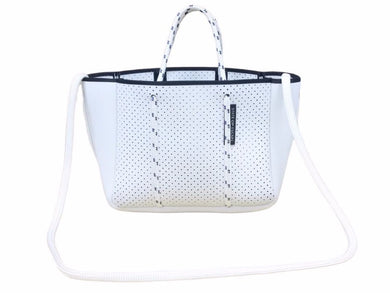 STATE OF ESCAPE ステイトオブエスケープ 2WAY ハンドバッグ トートバッグ CORE RANGE FLYING SOLO BAG FSHF パンチング 中古 40572 