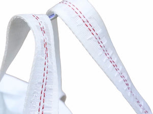 OFF WHITE オフホワイト 2WAY バック ショッパー トートバッグ クロスアローロゴ ハンドバッグ 肩掛け ホワイト 中古 40576