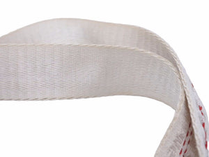 OFF WHITE オフホワイト 2WAY バック ショッパー トートバッグ クロスアローロゴ ハンドバッグ 肩掛け ホワイト 中古 40576