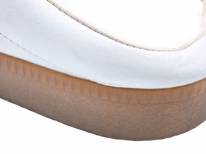 Maison Margiela メゾン マルジェラ スニーカー 17SS REPLICA ジャーマントレーナー ミュール ホワイト レザー 靴 中古 40583