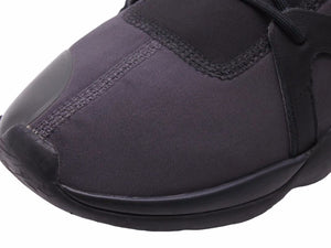 Y-3 ワイスリー Kyujo Low スニーカー adidas アディダス ブラック ローカット シューズ 靴 メンズ サイズ46 中古 40588