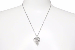 GEORG JENSEN ジョージジェンセン 1996 ぶどう ネックレス シルバー 925 ヴィンテージ ペンダント 美品 中古 40601