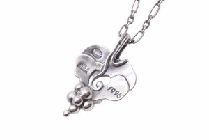 GEORG JENSEN ジョージジェンセン 1996 ぶどう ネックレス シルバー 925 ヴィンテージ ペンダント 美品 中古 40601