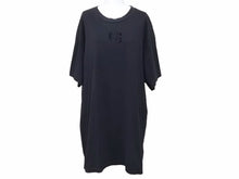 画像をギャラリービューアに読み込む, フィアオブゴッド FGロゴプリントTシャツ ヴィンテージ加工 SIXTH COLLECTION FG50 025CTJ ネイビー ブラック サイズXL 中古 40635