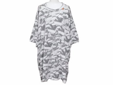 OFF-WHITE オフホワイト アロー ロゴ Tシャツ OMAA038R20185033 半袖シャツ トップス グレー サイズXL 中古 40644 