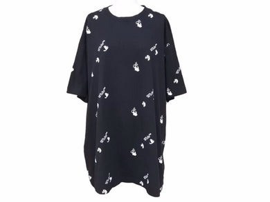 OFF-WHITE オフホワイト OW ALLOVER ロゴ Ｔシャツ 半袖シャツ トップス OMAA038R21JER010 サイズS 美品 40647 