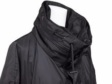 画像をギャラリービューアに読み込む, MONCLER モンクレール コート ロゴ アウター ブラック サイズ2 美品 40654